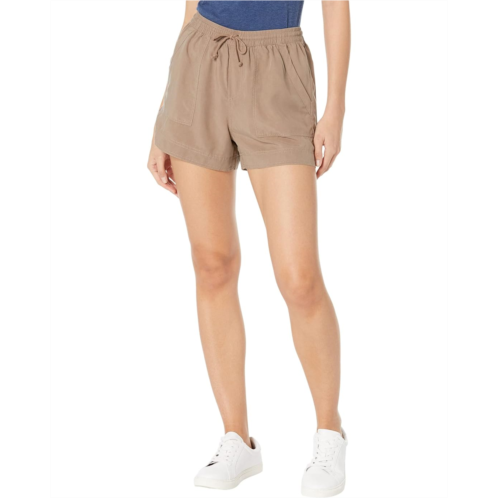 Womens Splendid Noah Lyocell Shorts