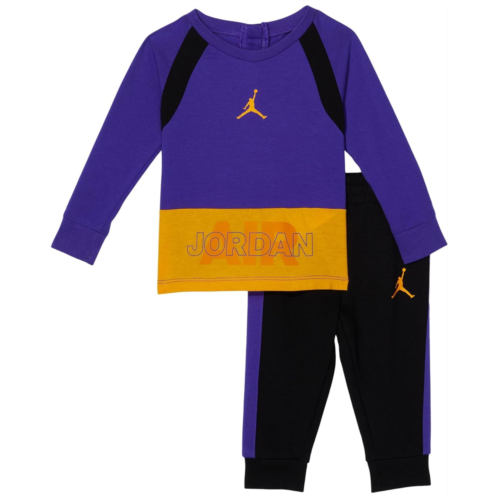 Jordan Kids Baseline Long Sleeve Tee Set (Infant)