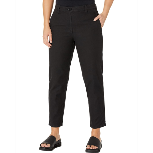 Eileen Fisher Petite High-Waisted Tapered Ankle Pants