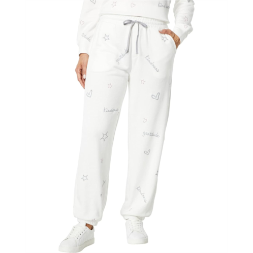 Splendid Virtue Embroidered Joggers