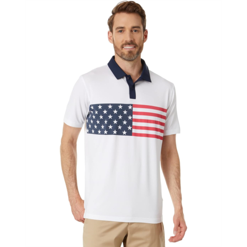 Mens PUMA Golf Volition Stars & Bars Polo