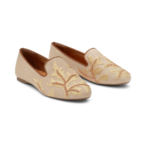 Womens Birdies Starling Raffia Flat