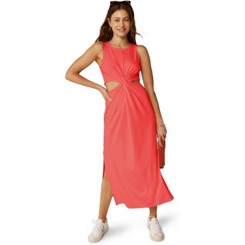 Womens Beyond Yoga Around The World Front Twist Dress