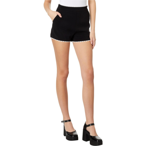 Womens English Factory Rickrack Edge Shorts