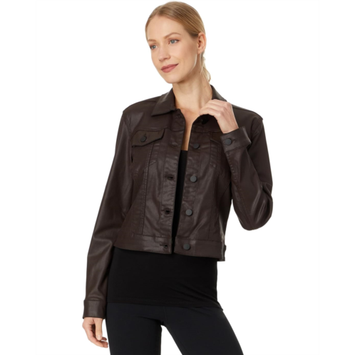 Womens KUT from the Kloth Julia Crop Jacket W/Drop Shoulder-Regular Wstbnd