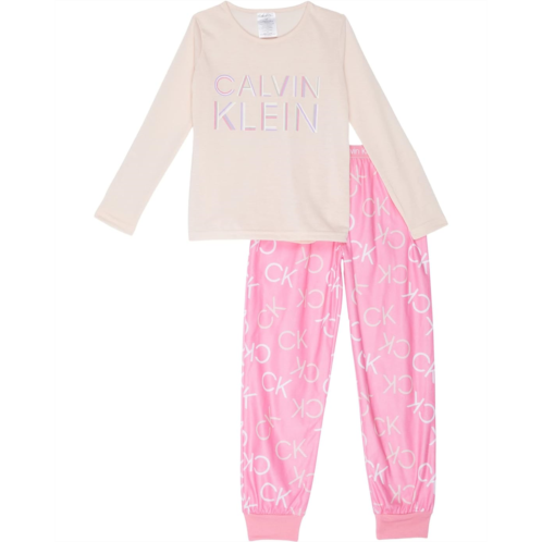 Calvin Klein Kids Two-Piece Brushed Micro Joggers Set (Little Kids/Big Kids)