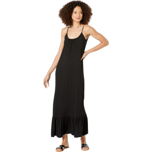 Chaser Heirloom Woven Tiered Low Back Maxi Sundress