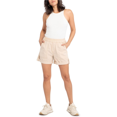 Sanctuary Trail Blazer Shorts in Stretch Cotton Poplin