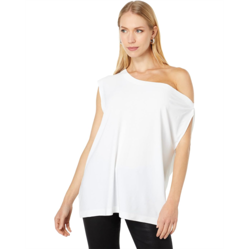 Womens Norma Kamali Drop Shoulder Top