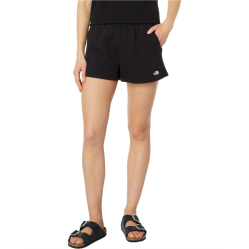 Womens The North Face Half Dome Fleece Shorts