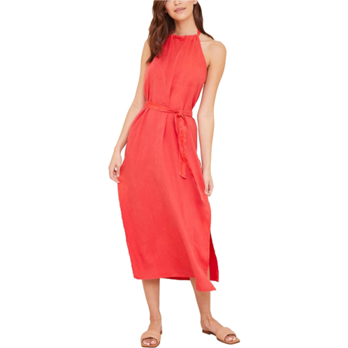 Bella dahl Smocked Waist Halter Midi Dress