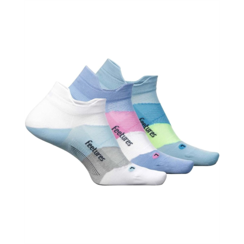 Unisex Feetures Elite Ultra Light No Show Tab 3-Pair Pack