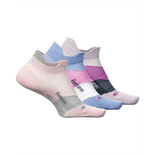 Unisex Feetures Elite Ultra Light No Show Tab 3-Pair Pack