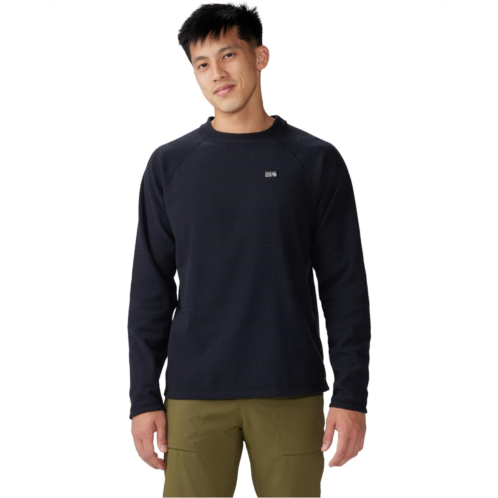 Mens Mountain Hardwear Summit Grid Long Sleeve Crew