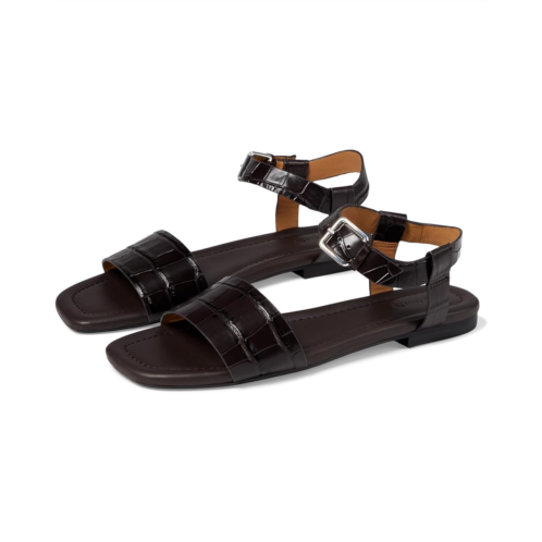 Womens Madewell alicante ankle strap sandal - croc