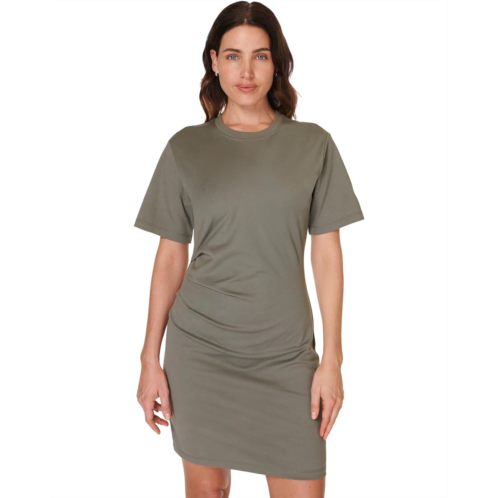 Womens Sweaty Betty Easy Ruched T-Shirt Dress