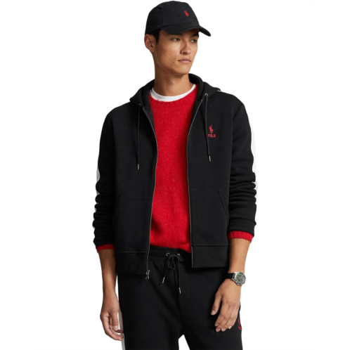 Mens Polo Ralph Lauren Double-Knit Mesh Full-Zip Hoodie