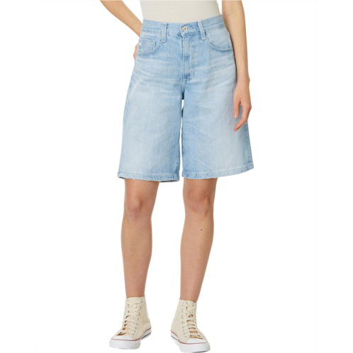 AG Jeans Thalia Wide Leg Bermuda Shorts