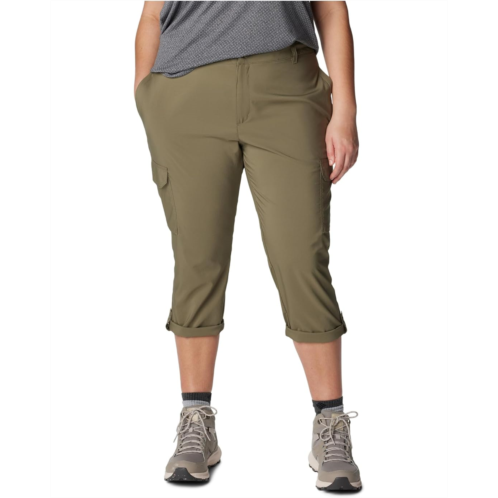 Womens Columbia Plus Size Silver Ridge Utility Capris