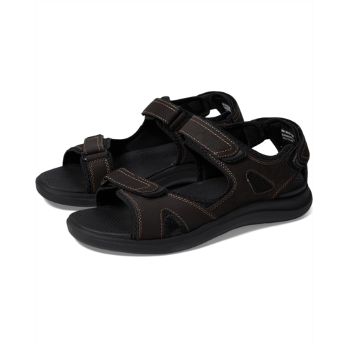 Mens Nunn Bush Rio Vista 3-Strap River Sandal