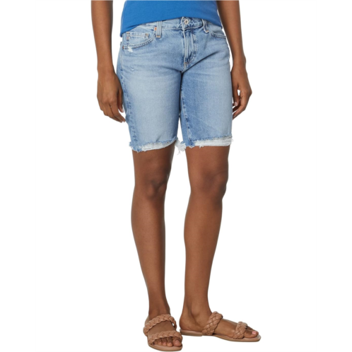 Womens AG Jeans Nikki Relaxed Skinny Shorts in Apparition