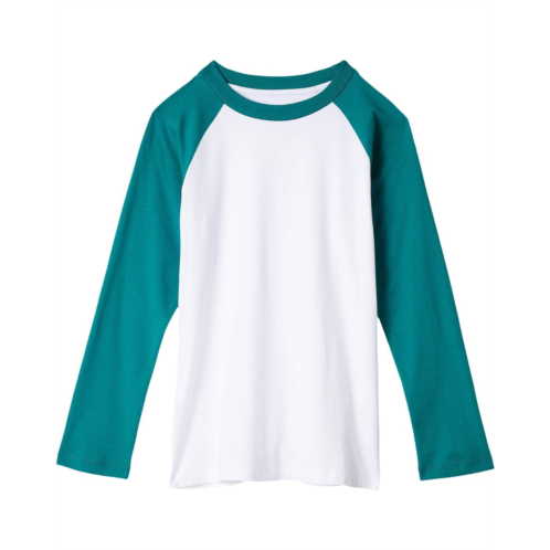 #4kids Essential Raglan Long Sleeve Shirt (Little Kids/Big Kids)