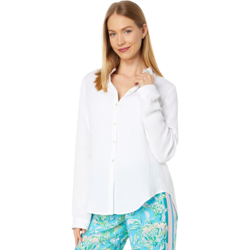 Womens Lilly Pulitzer Geanie Button-Down