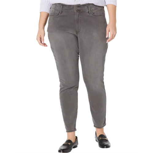 NYDJ Plus Size Ami Skinny Hollywood Waistband in Smokey Mountain