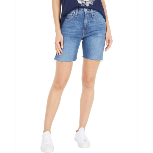 Hudson Jeans Hana Mini Biker Shorts in Underpass