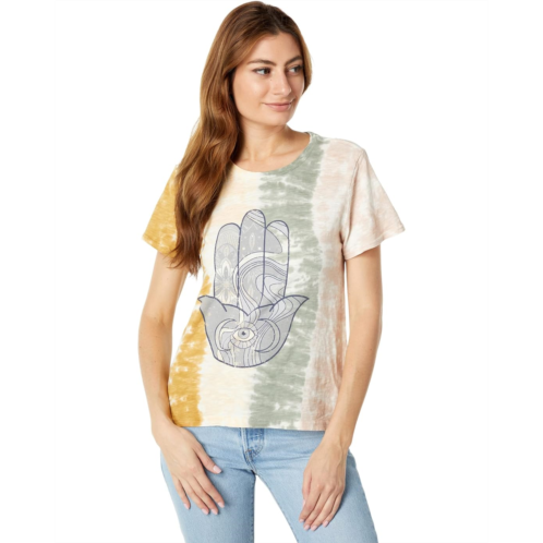 Lucky Brand Hamsa Classic Crew Tee