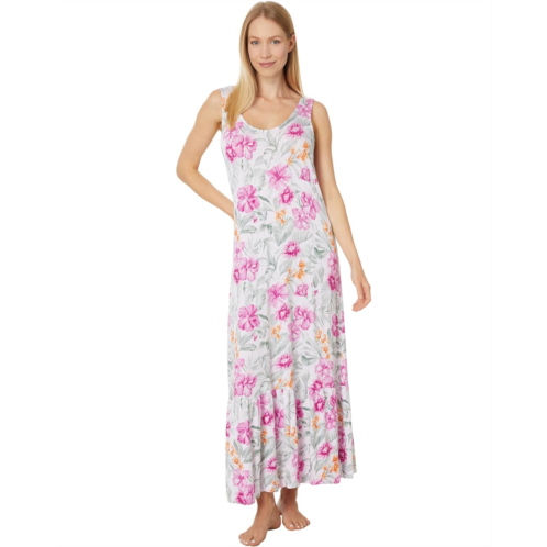 Womens Tommy Bahama Maxi Sleeveless Nightgown