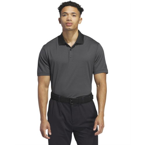 Mens adidas Golf Ottoman Short Sleeve Polo