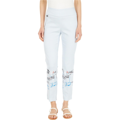 Lisette L Montreal Las Palmas Print 28 Ankle Pants