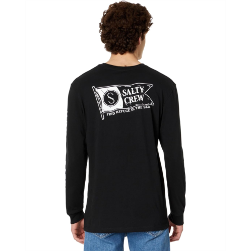 Mens Salty Crew Pennant Premium Long Sleeve Tee