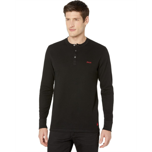 Mens Polo Ralph Lauren Waffle Long Sleeve Henley