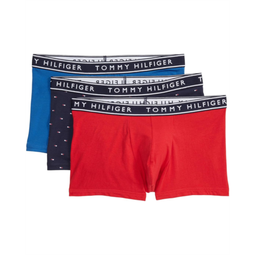 Mens Tommy Hilfiger Cotton Stretch Trunks 3-Pack