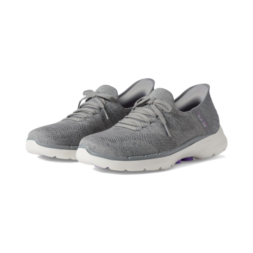 Womens SKECHERS Performance Go Walk 6 Lovely Day Hands Free Slip-Ins