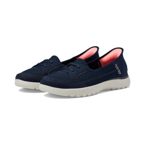 Womens SKECHERS Performance On-The-Go Flex - Top Notch Hands Free Slip-Ins