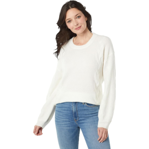 Splendid Natalia Sweater with Cable Stitch Detail