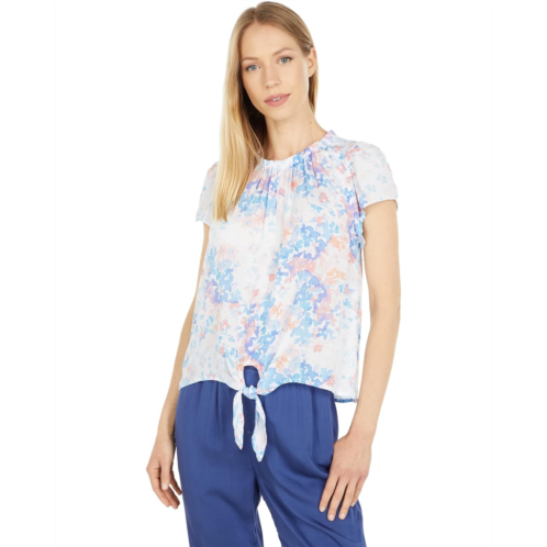 Bella dahl Short Sleeve Tie-Up Top