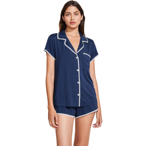 Womens Eberjey Frida Shortie PJ Set