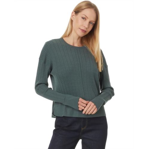 Womens Splendid Veroinca Cable Sweater