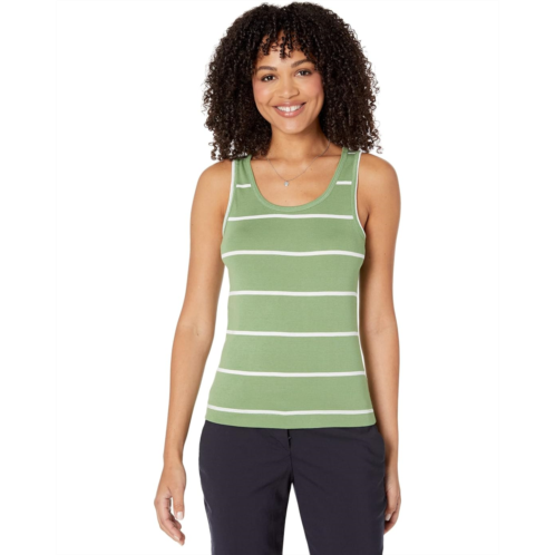 Three Dots Heritage Rib Rocker Stripe Tank