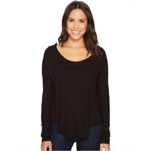 Womens LAmade Grand Central Mitered Back Long Sleeve Tee