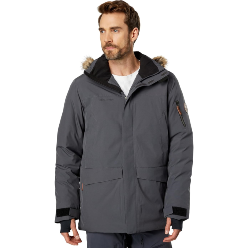 Mens Obermeyer Ridgeline Jacket w/ Faux Fur