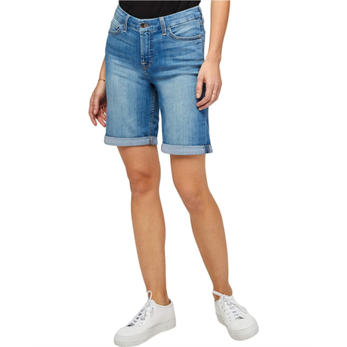 JEN7 Bermuda Shorts w/ Roll Cuff