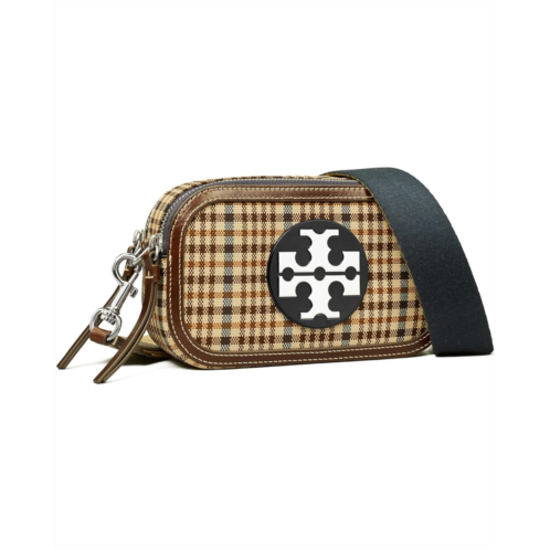 Tory Burch Miller Plaid Mini Crossbody Bag