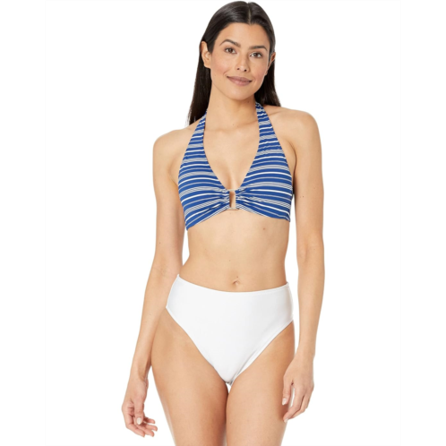 POLO RALPH LAUREN Harper Stripe Ring Halter Top