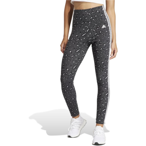 Adidas Essentials 3-Stripes Animal Printed Leggings