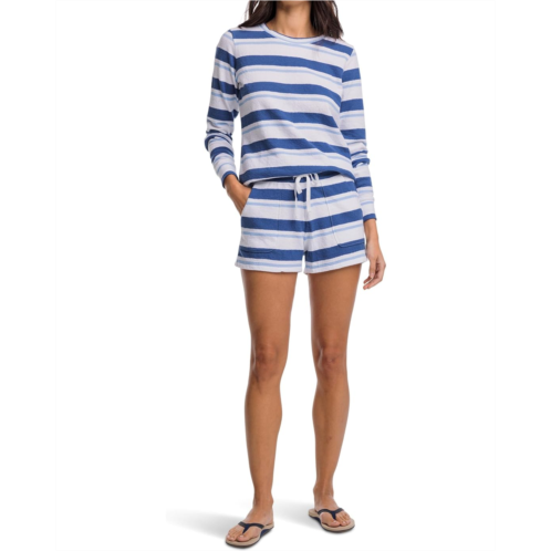 Southern Tide Nora Beach Day Stripe Lounge Shorts